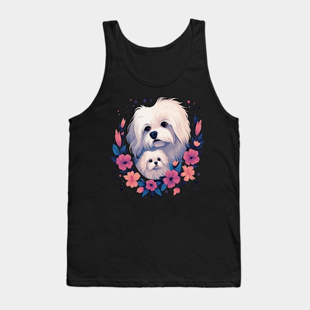 Maltese Mothers Day Tank Top by JH Mart
